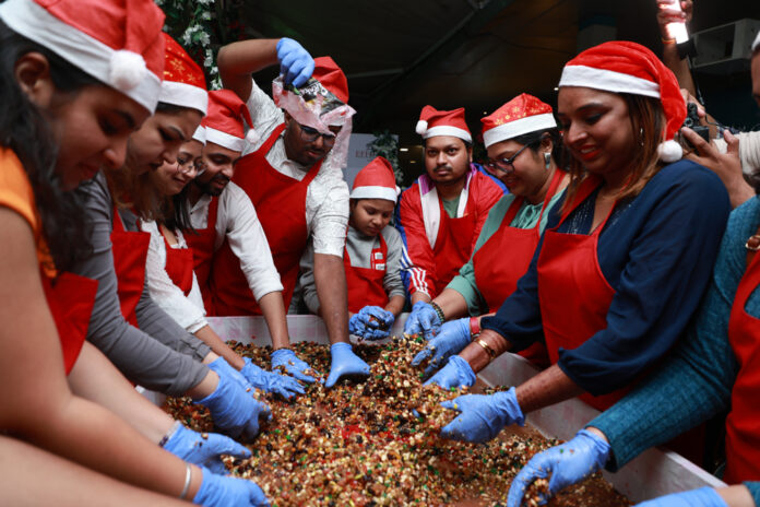 Hotel Sayaji Pune Hosts Spectacular Cake Mixing Ceremony in Collaboration with Sula Wines